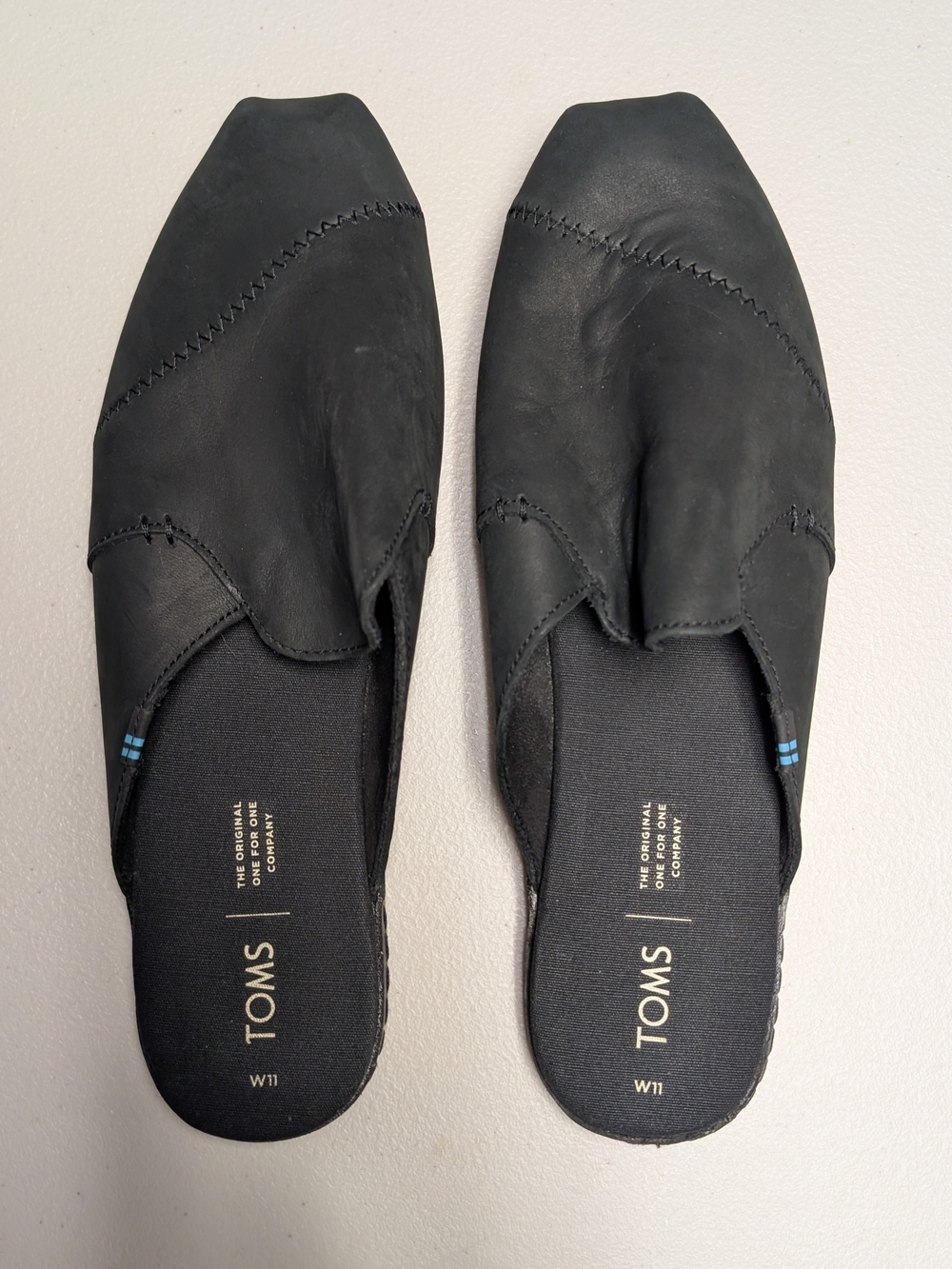 Toms Black Slip-On Mules for Women